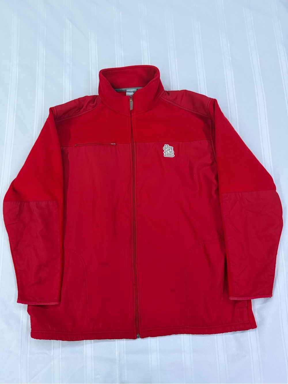 Men’s St. Louis Cardinals MLB Full-Zip Jacket (Size XXL)